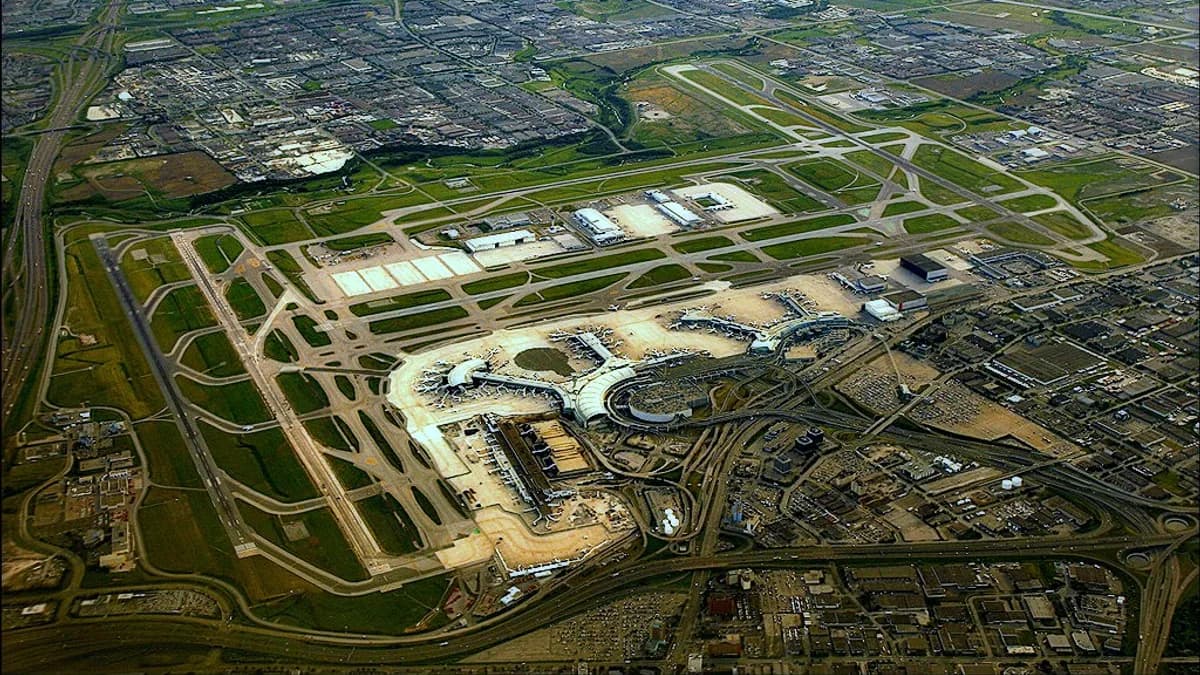 Toronto Pearson International Airport in Canada