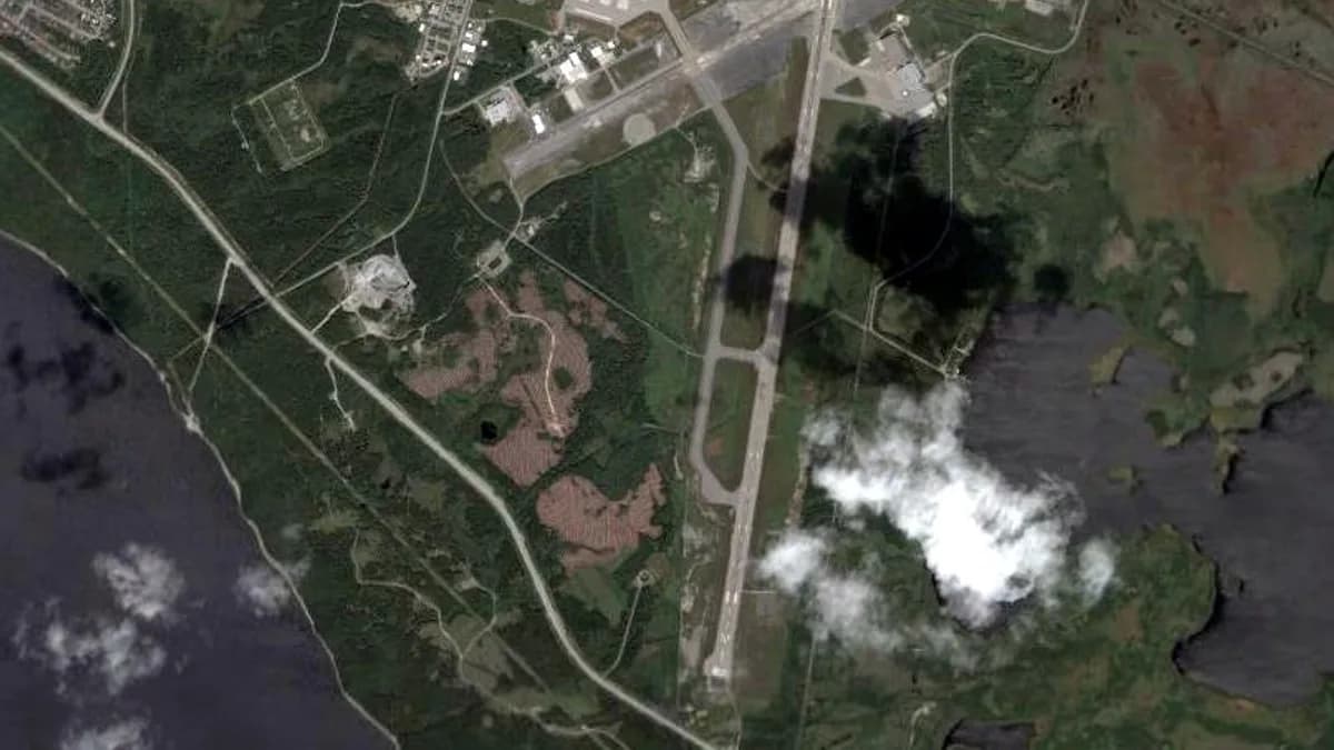 Gander International Airport in Canada