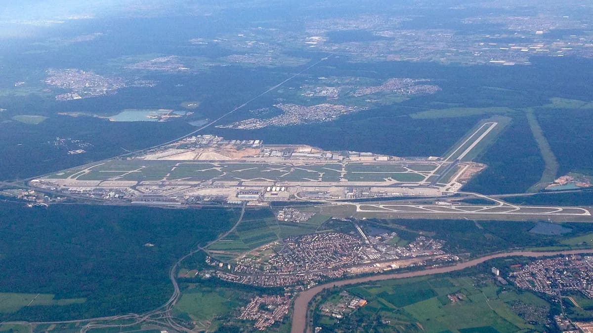 Frankfurt Airport in Germany