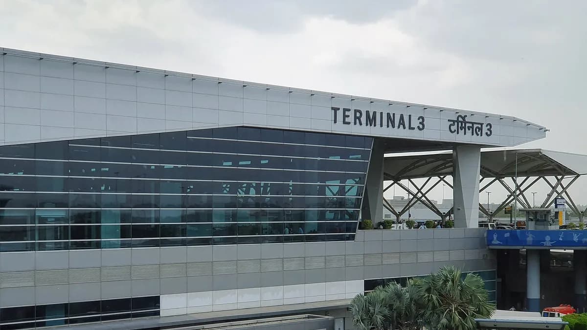 Indira Gandhi International Airport in India