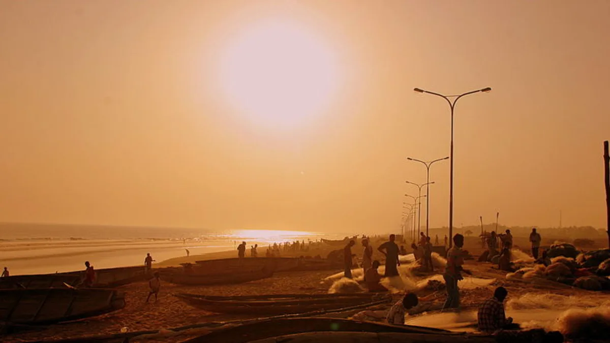 Puri Beach in India