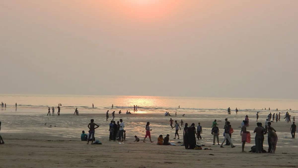 Aksa Beach in India