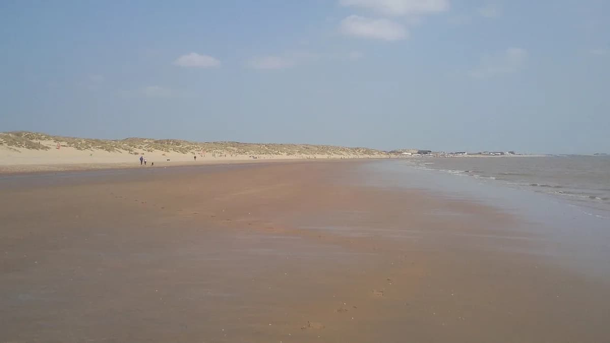 Camber Sands in United Kingdom