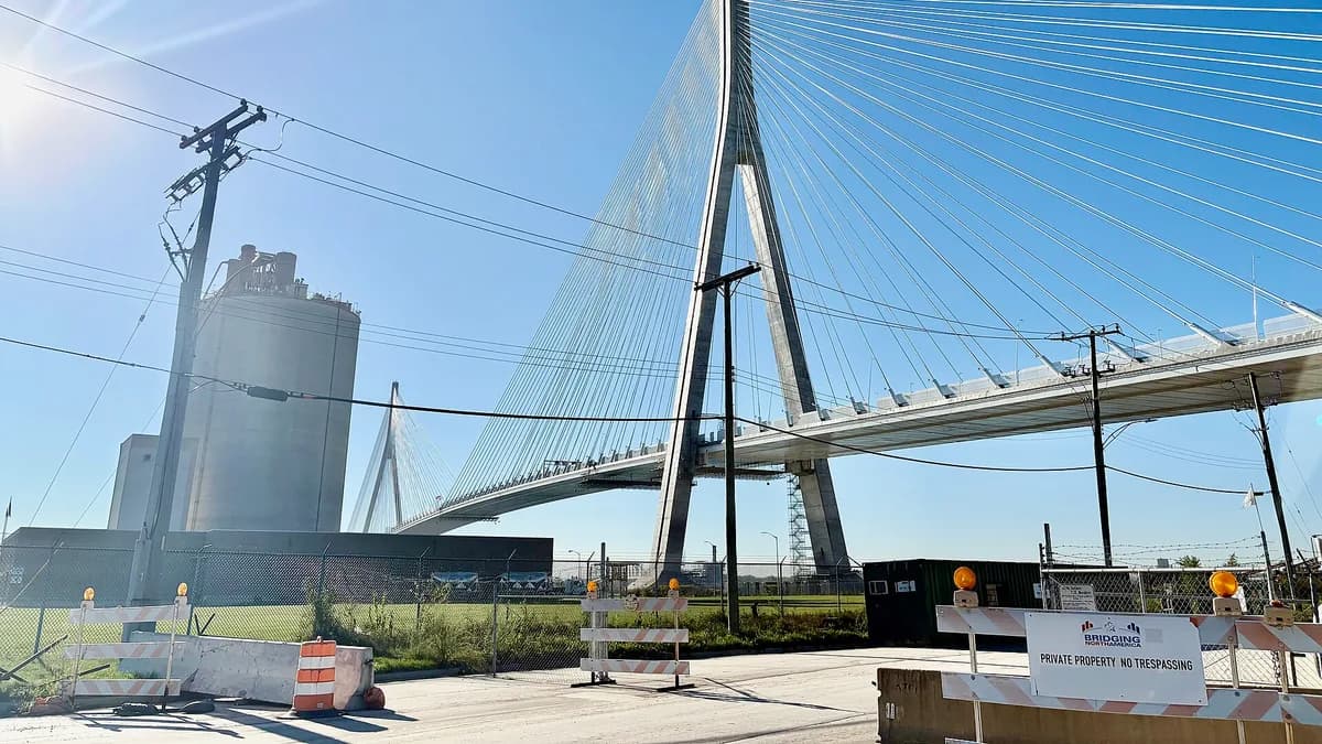 Gordie Howe International Bridge in Canada