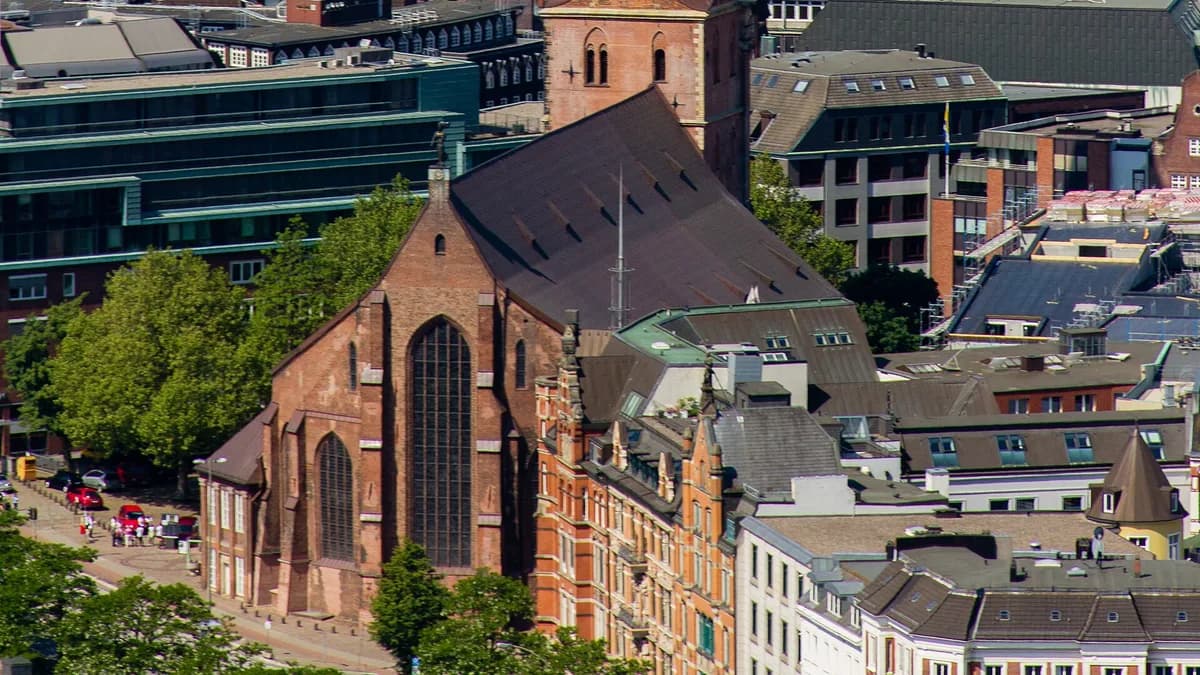 St. Peter's Church Hamburg in Germany