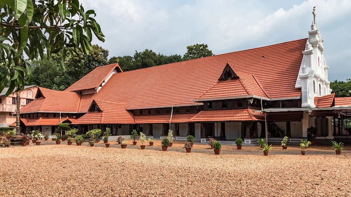 Niranam St. Mary’s Orthodox Syrian Church in India